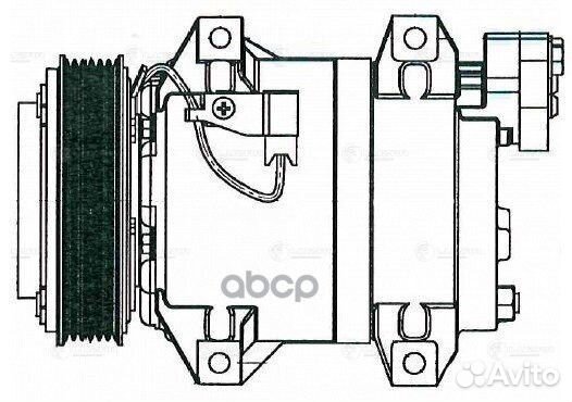 Компрессор кондиц. для а/м Volvo XC90 (02) 2.4