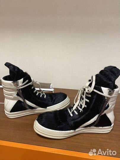 Rick Owens Geobasket Pony Hair Оригинал