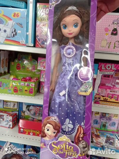 Большая кукла софия прекрасная 60см