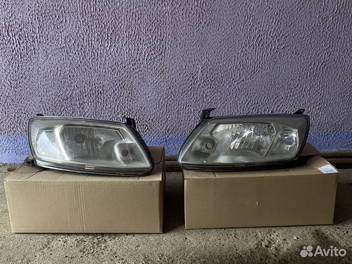 Передние фары лада гранта
