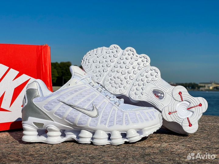 Кроссовки Nike Shox TL White