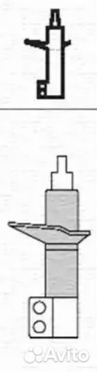 Magneti marelli 351811070000 Амортизатор передний GAS