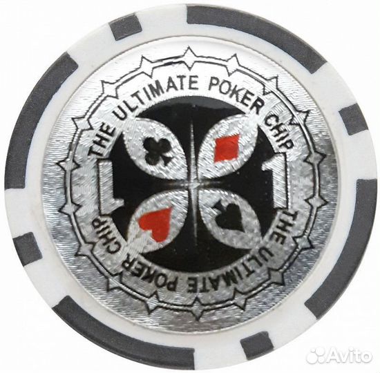 Набор для покера Ultimate 2.0 на 300 фишек. 62332