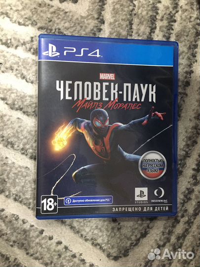 Человек паук майлз моралес ps4