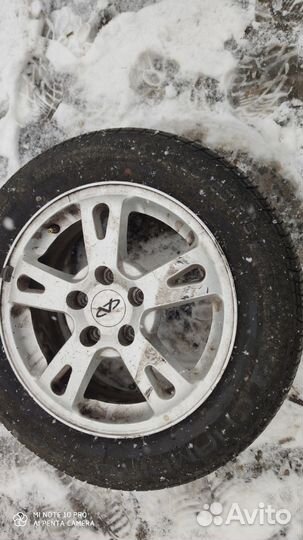 Запаска колесо лето R15 Chery Indis