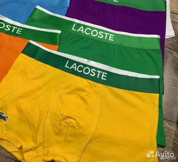 Трусы мужские боксеры lacoste