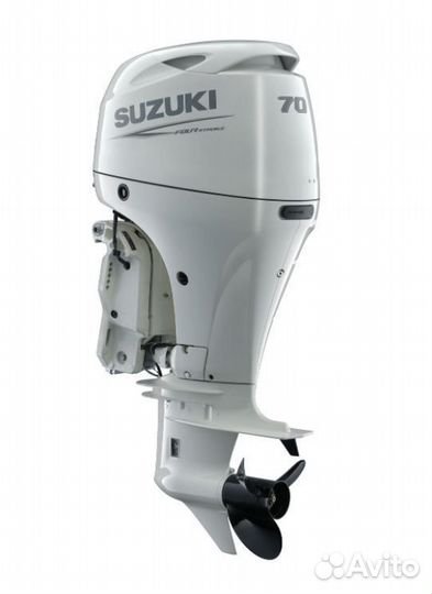 Лодочный мотор Suzuki (Сузуки) DF 70 ATL (белый)