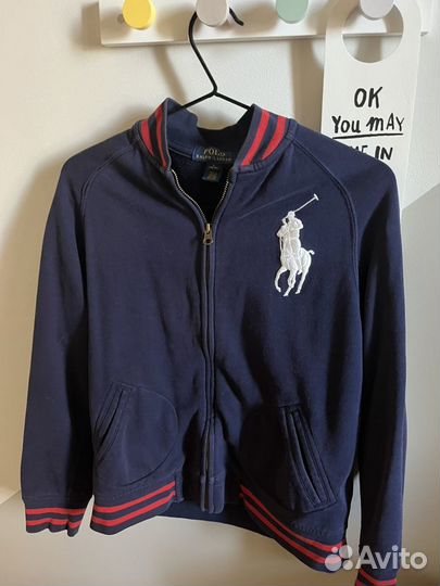 Кофта бомбер ralph lauren оригинал 146-152 см