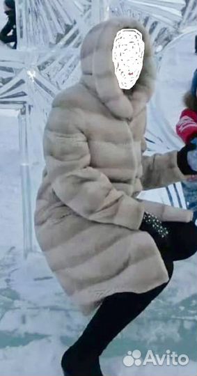 Шуба из бобрика