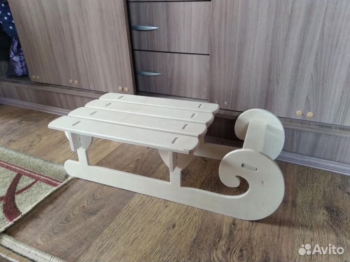 Санки декор