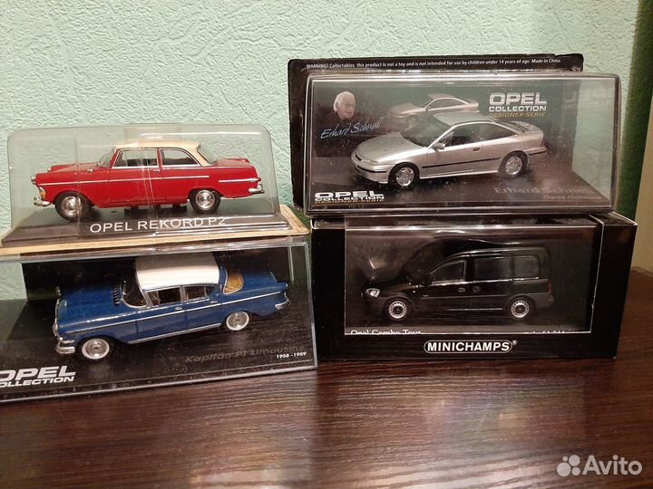 Модели Опель (Minichamps Schuco Norev) 1/43