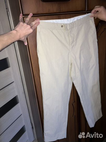 Брюки бежевые мужские