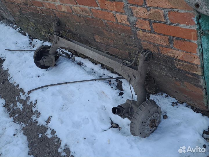 Задняя балка в сборе на ваз 2110