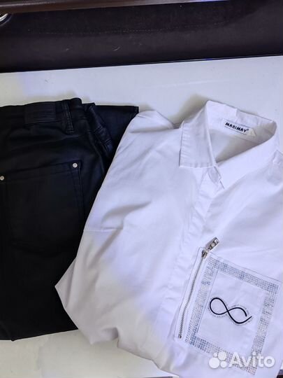 Джинсы под кожу