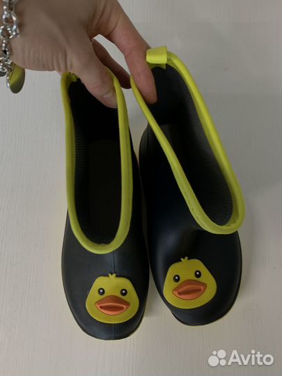 Детские резиновые сапоги