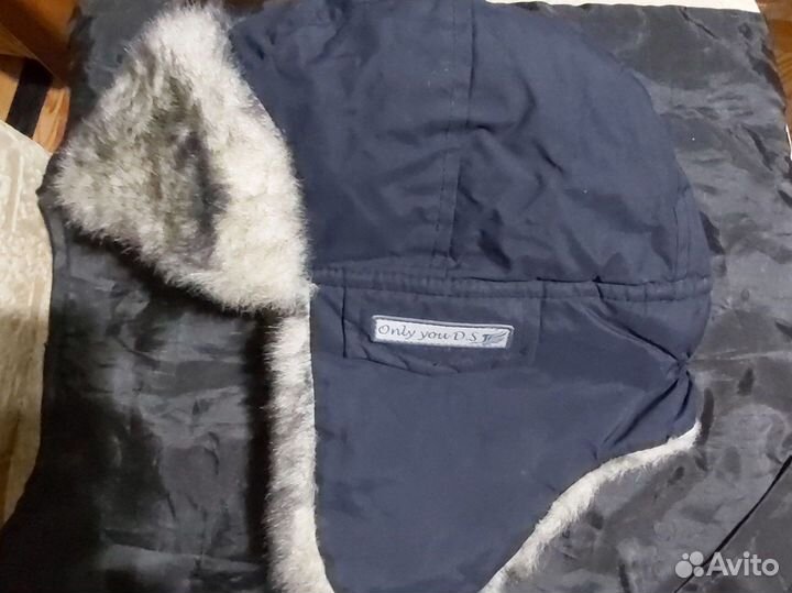 Шапка ушанка 2шт