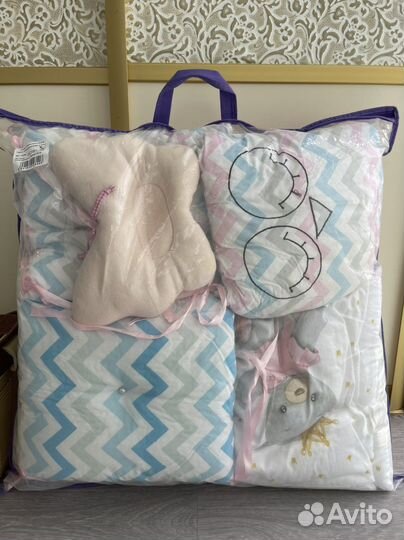 Бортики в детскую кроватку