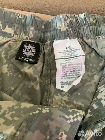 Ecwcs gen III level 5 softshell,Large/Regular