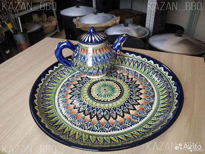 Ляган в комплекте с чайником