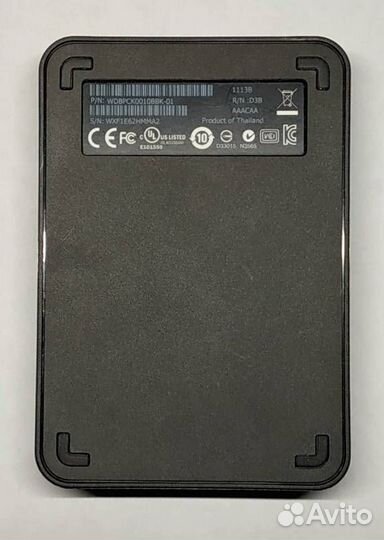 Внешний жесткий диск 2,5'' Western Digital 1TB (wd