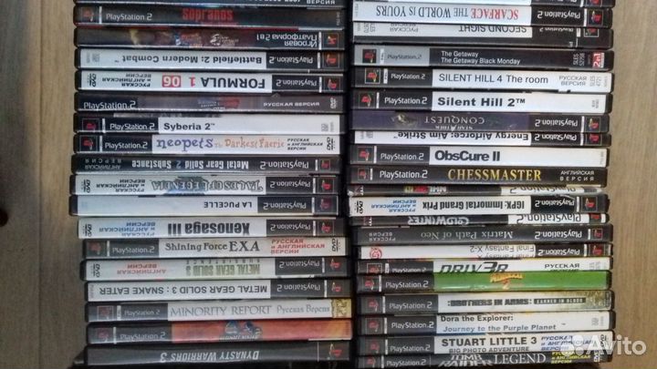 Диски пс2 игры ps2