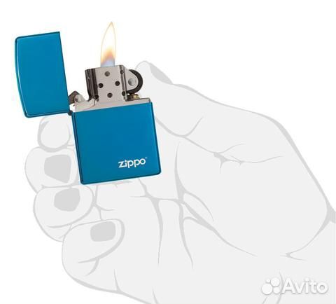 Зажигалка бензиновая Zippo 20446ZL Sapphire