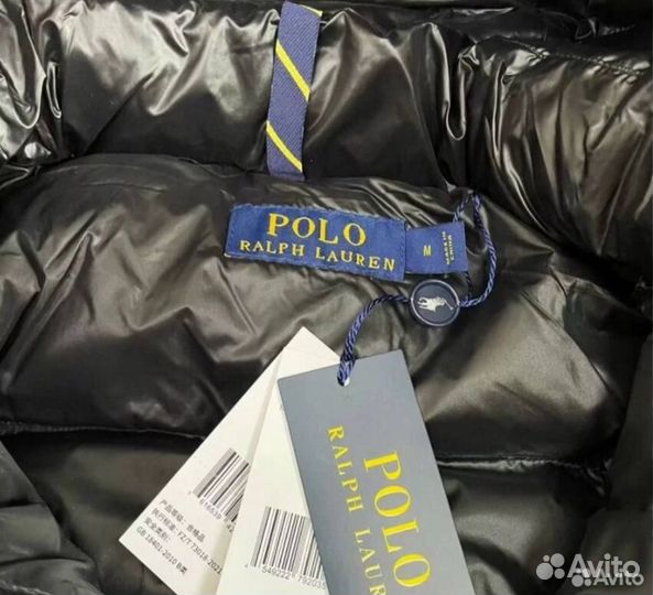 Пуховик polo Ralph Lauren glossen down jacket