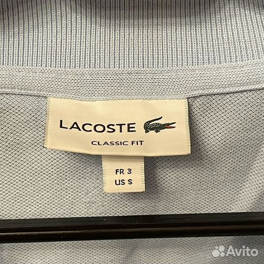 Polo lacoste мужское