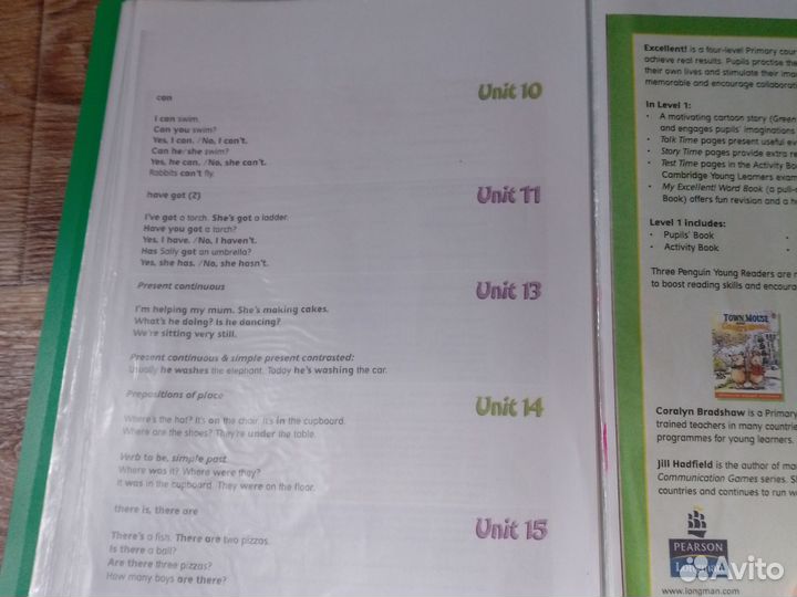 Книги по английскому языку для занятий excellent 1