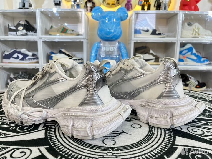 Balenciaga 3XL White Silver Summer Mesh кроссовки