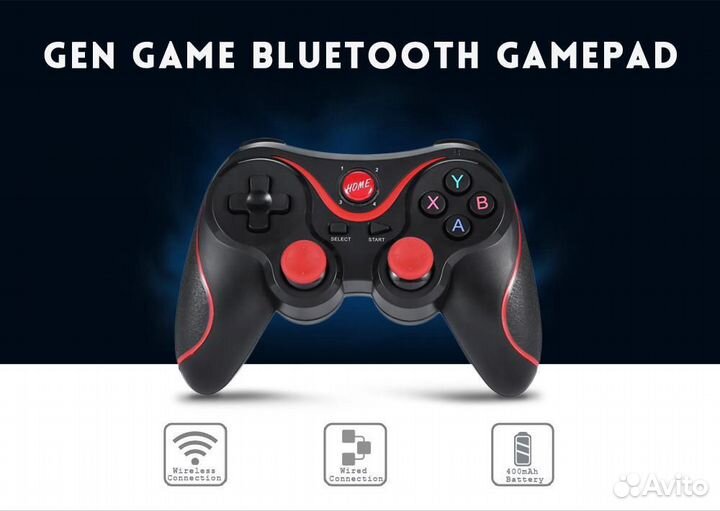 Геймпад X3 беспроводной. Джойстик для Android, ios