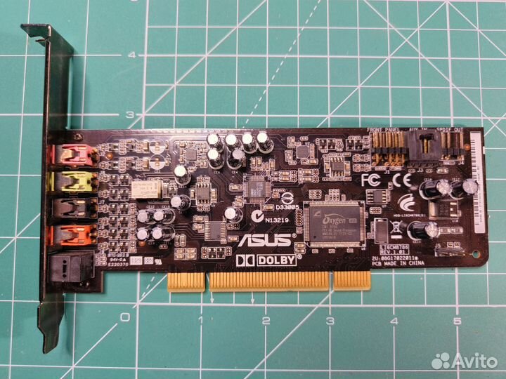 Звуковая карта asus xonar dg (pci)