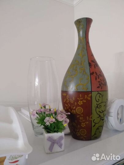 Ваза, графин для воды, горшок керамический