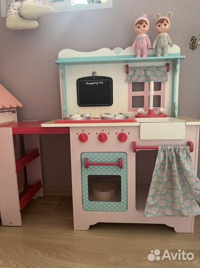 Детская деревянная кухня elc