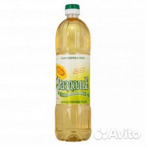 Масло растительное Раздолье