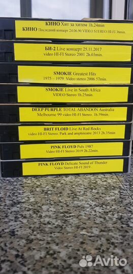 Музыка на видеокассетах, видео VHS HI-FI стерео