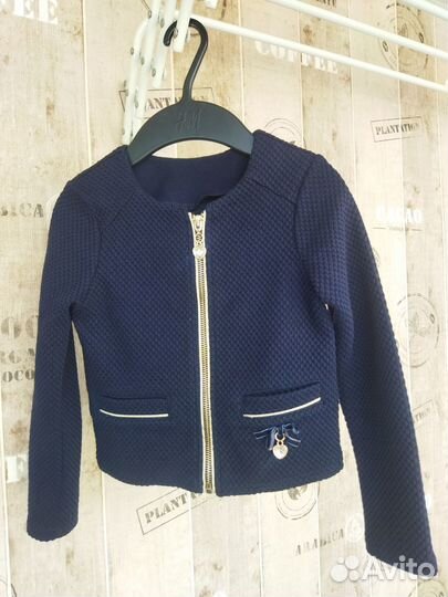 Жакет для девочки рост 116