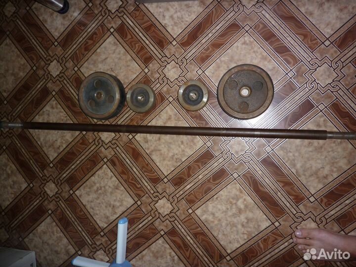 Штанга 20 кг (Разборная)