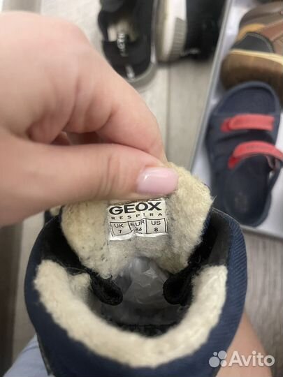 Ботинки зимние детские 24