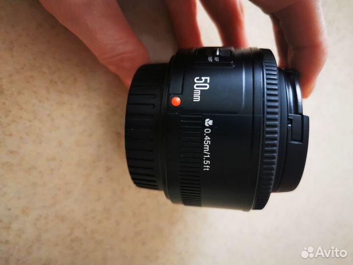 Объектив yongnuo 50mm f1. 5