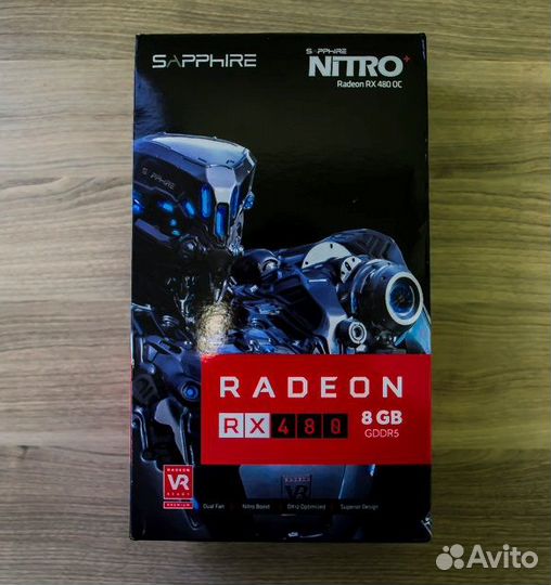 Видеокарта Sapphire AMD Radeon RX 480 nitro+ D5 OC