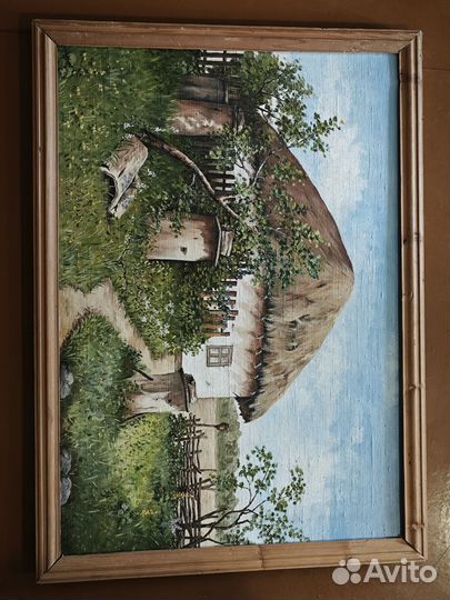 Картина маслом живопись пейзаж
