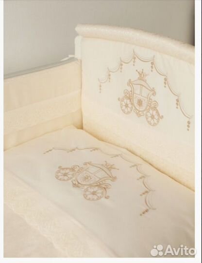 Бортики на кроватку Lappetti, подушка, белье