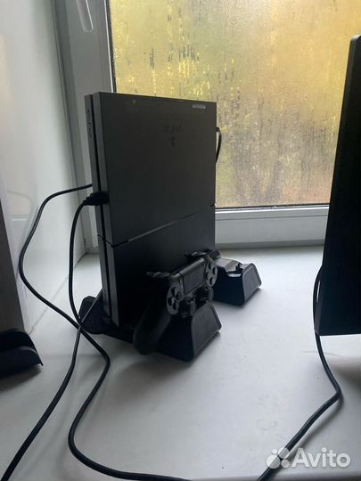 Sony PS4 fat+Подставка с охлаждением