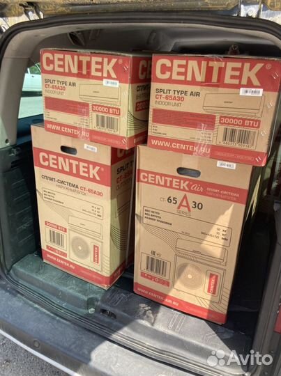 Кондиционер сплит система Centek на 80мКв