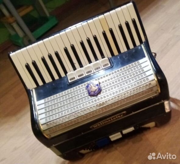 Аккордеон Weltmeister Festival 7/8 1957 г. ГДР, об