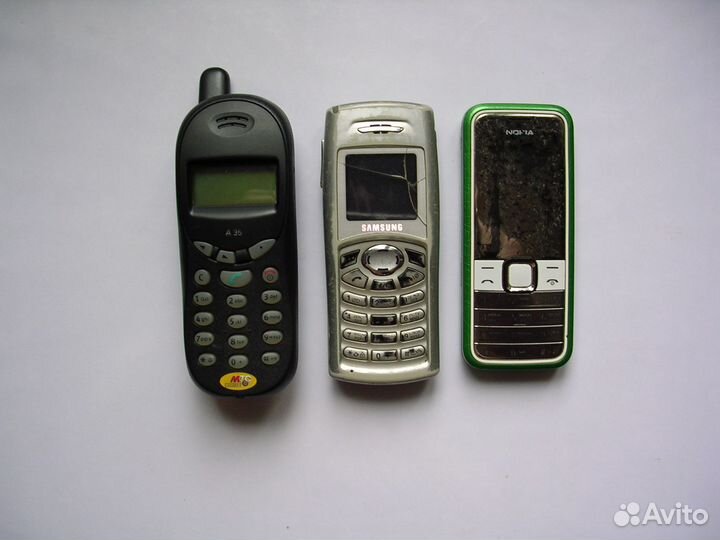 Сотовые телефоны ретро