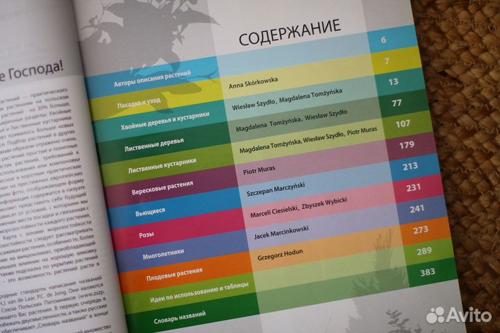 Каталог растений Польша