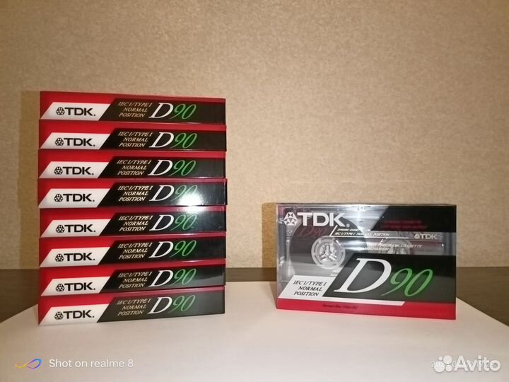 Аудиокассеты TDK D90