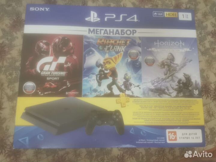 Sony playstation 4 PS4 plus 1tb